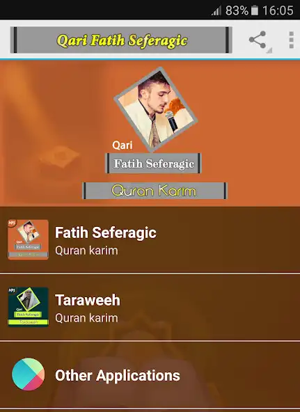 Play Fatih Seferagic quran mp3  and enjoy Fatih Seferagic quran mp3 with UptoPlay