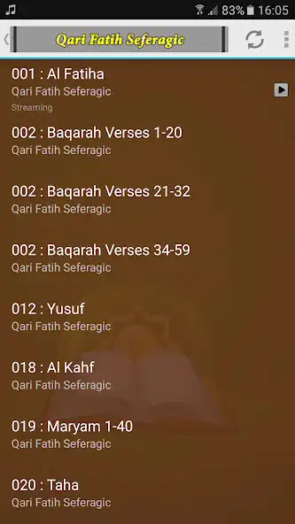 Play Fatih Seferagic quran mp3 as an online game Fatih Seferagic quran mp3 with UptoPlay