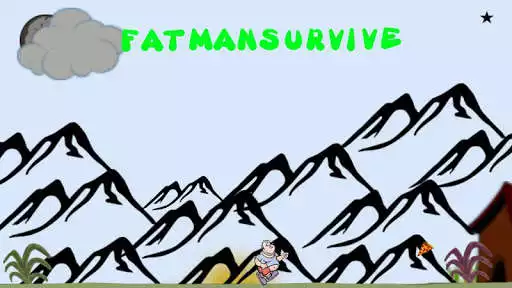 Play Fat Man Survive as an online game Fat Man Survive with UptoPlay