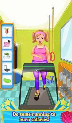 Play Fat to Slim Cheerleader - Fitness Girl Challenge