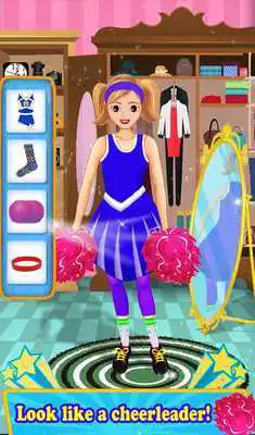 Play Fat to Slim Cheerleader - Fitness Girl Challenge