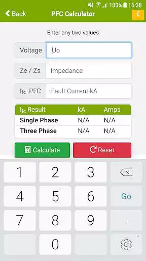 Play Fault Current Calculator PFC  and enjoy Fault Current Calculator PFC with UptoPlay