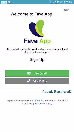 Play Fave App