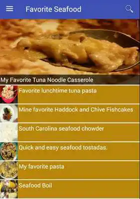 Play Favorite Seafood