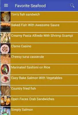 Play Favorite Seafood