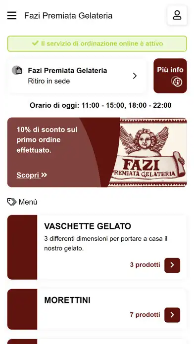 Play Fazi Premiata Gelateria as an online game Fazi Premiata Gelateria with UptoPlay