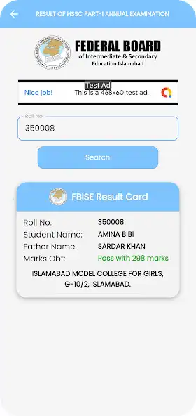 Play FBISE Islamabad - Official App as an online game FBISE Islamabad - Official App with UptoPlay