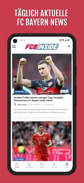 Play FCBinside - Bayern News  and enjoy FCBinside - Bayern News with UptoPlay