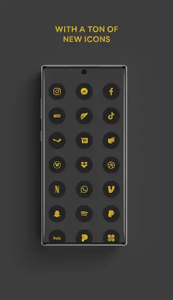 Play FC Luxe (Gold) - A Premium Flatcon Icon Pack as an online game FC Luxe (Gold) - A Premium Flatcon Icon Pack with UptoPlay