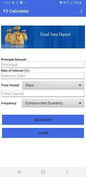 Play Fd Calculator as an online game Fd Calculator with UptoPlay