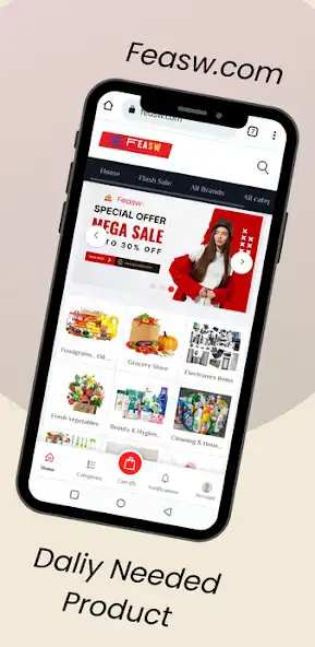 Play Feasw - Shopping App  and enjoy Feasw - Shopping App with UptoPlay