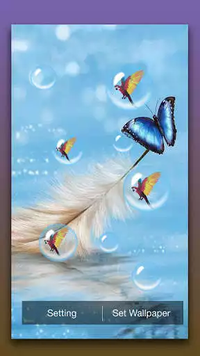 Play Feather Live Wallpaper
