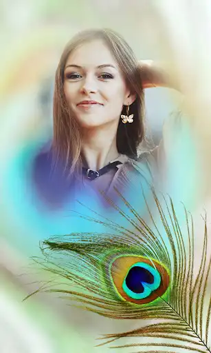Play Feather Photo Frames as an online game Feather Photo Frames with UptoPlay