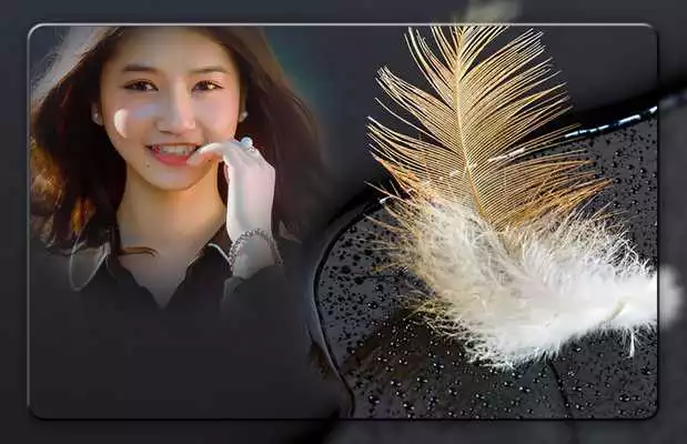 Play Feathers Photo Frames