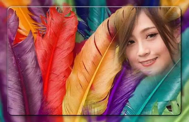 Play Feathers Photo Frames