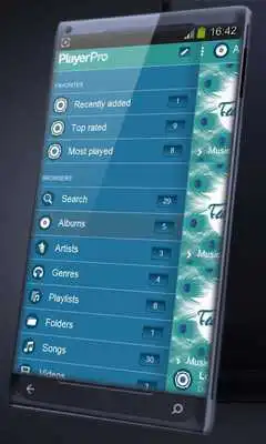 Play Feathers PlayerPro Skin