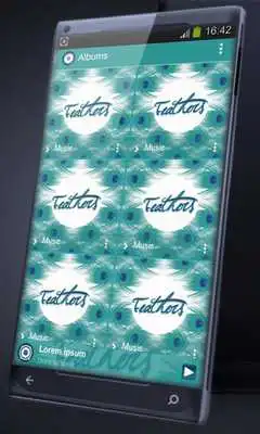 Play Feathers PlayerPro Skin