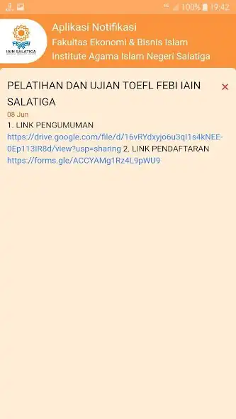 Play FEBI Notification as an online game FEBI Notification with UptoPlay