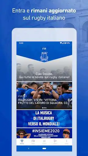 Play Federazione Italiana Rugby (FIR) as an online game Federazione Italiana Rugby (FIR) with UptoPlay