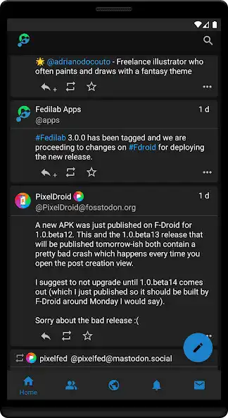 Play Fedilab as an online game Fedilab with UptoPlay
