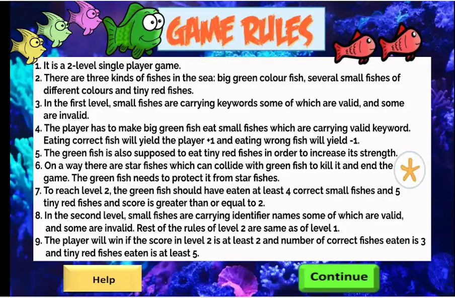 Play Feeding Fish - A Python Game as an online game Feeding Fish - A Python Game with UptoPlay