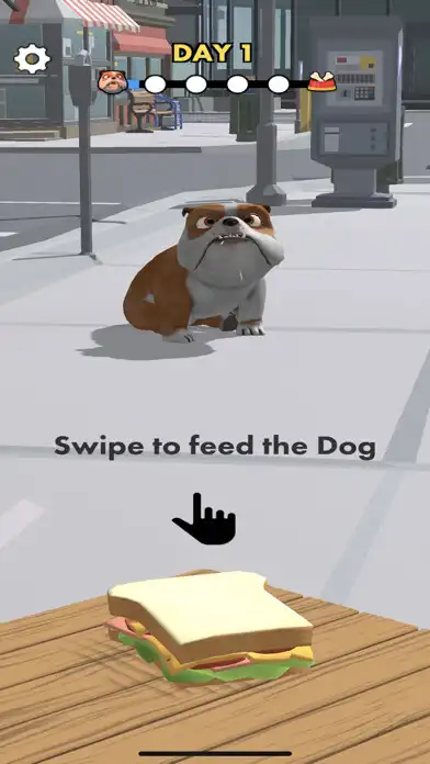 Play Feed the Dog  and enjoy Feed the Dog with UptoPlay
