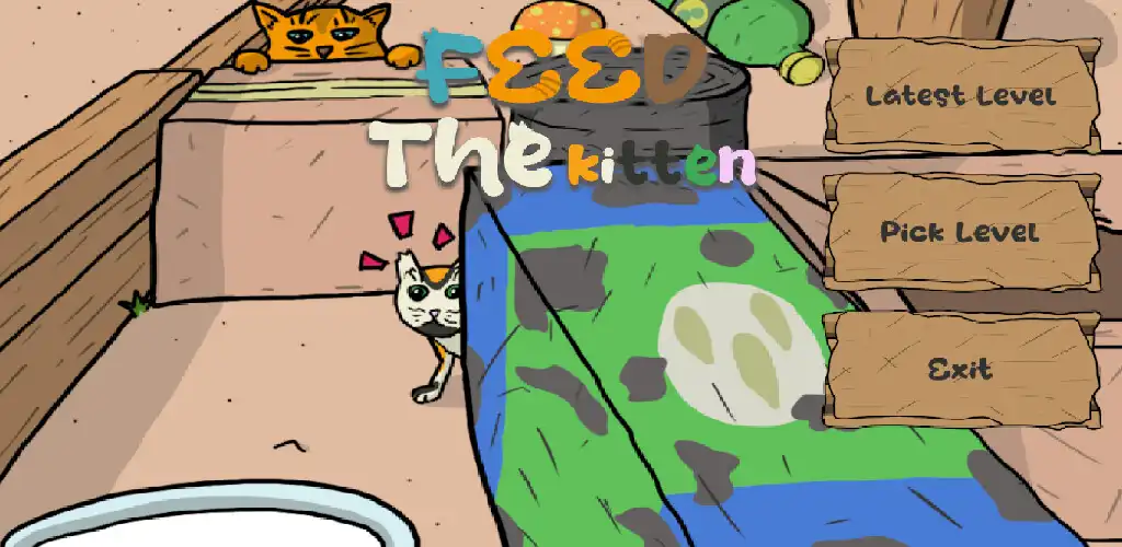 Play Feed The Kitten  and enjoy Feed The Kitten with UptoPlay