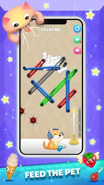 Play Feed The Pet: Rubber Puzzle  and enjoy Feed The Pet: Rubber Puzzle with UptoPlay