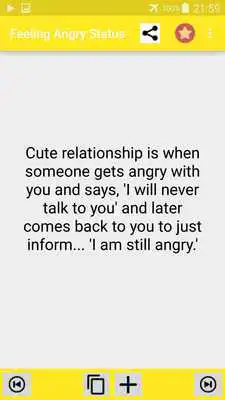 Play Feeling Angry Status