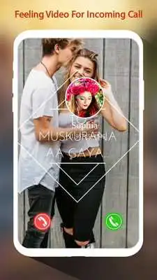 Play Feeling Video Ringtone For Incomming Call
