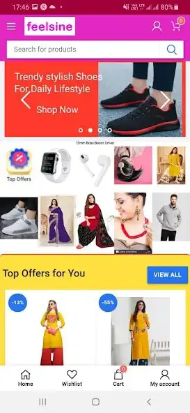 Play Feelsine Online Shopping App - Indian Fashion  and enjoy Feelsine Online Shopping App - Indian Fashion with UptoPlay