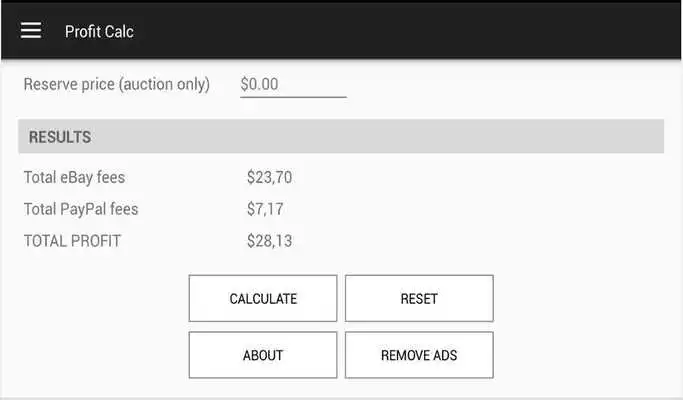Play Fees Analyzer for eBay sellers as an online game Fees Analyzer for eBay sellers with UptoPlay
