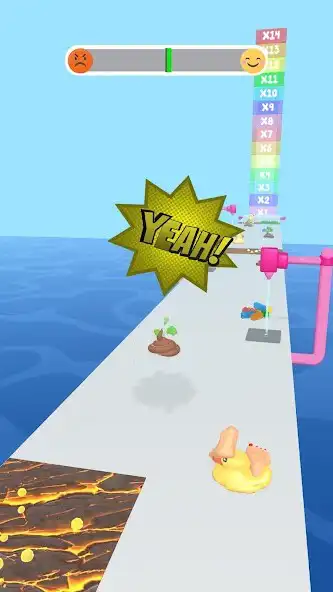 Play Feet Runner 3D  and enjoy Feet Runner 3D with UptoPlay