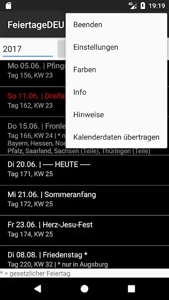 Play FeiertageDEU as an online game FeiertageDEU with UptoPlay