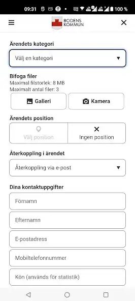 Play Felanmälan Bodens kommun as an online game Felanmälan Bodens kommun with UptoPlay