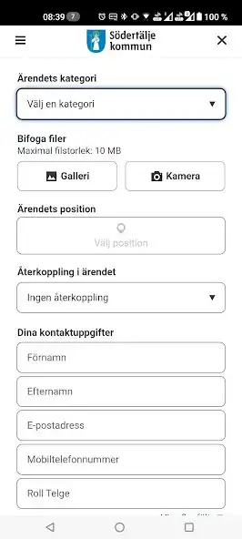 Play Felanmälan Södertälje kommun as an online game Felanmälan Södertälje kommun with UptoPlay