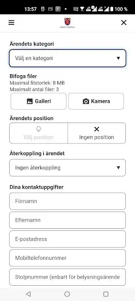 Play Felanmälan Vara kommun as an online game Felanmälan Vara kommun with UptoPlay