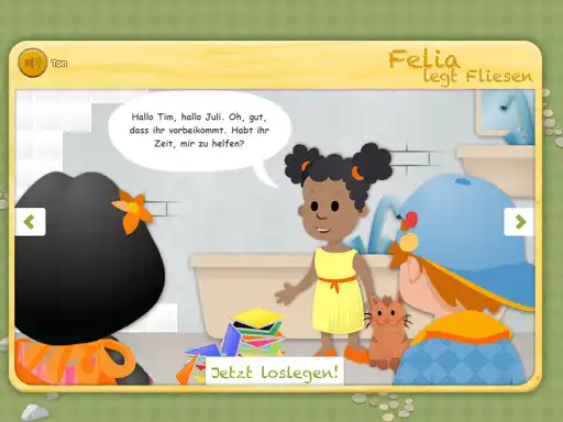 Play Felia legt Fliesen  and enjoy Felia legt Fliesen with UptoPlay