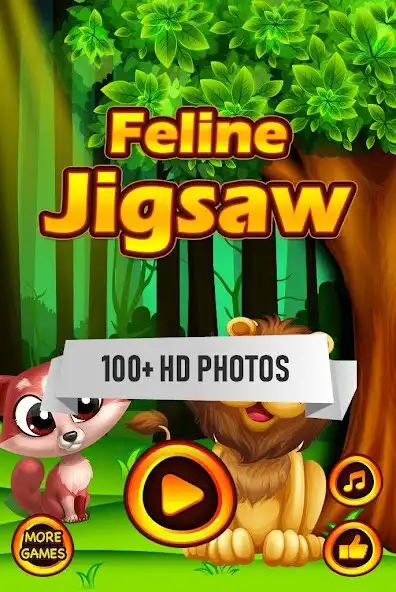 Play Feline Jigsaw Puzzle  and enjoy Feline Jigsaw Puzzle with UptoPlay