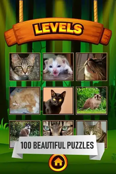 Play Feline Jigsaw Puzzle as an online game Feline Jigsaw Puzzle with UptoPlay