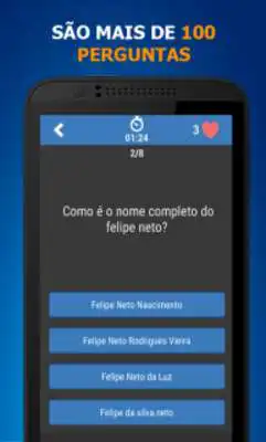 Play Felipe Neto Quiz