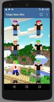 Play Felipe Neto Skins for MCPE