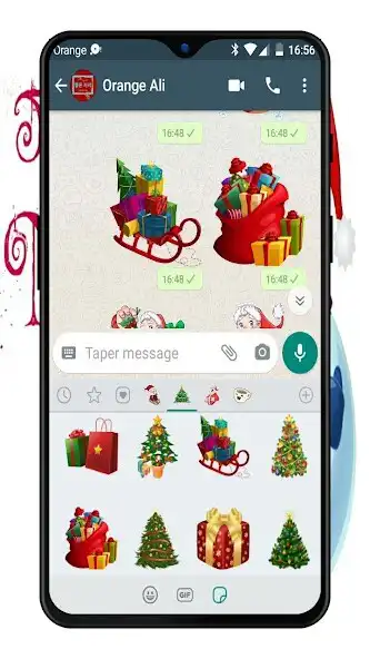 Play Feliz Natal 2021 WAStickerApp as an online game Feliz Natal 2021 WAStickerApp with UptoPlay