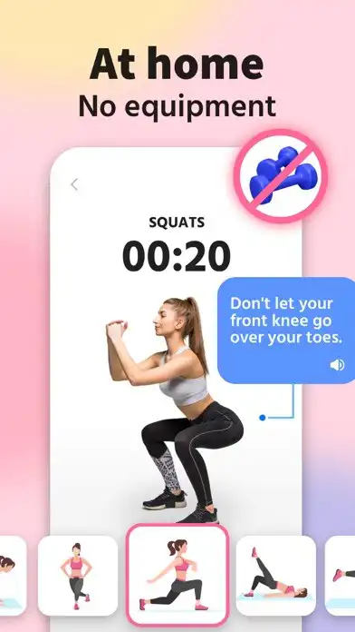 Play Female fitness - Fit at Home as an online game Female fitness - Fit at Home with UptoPlay