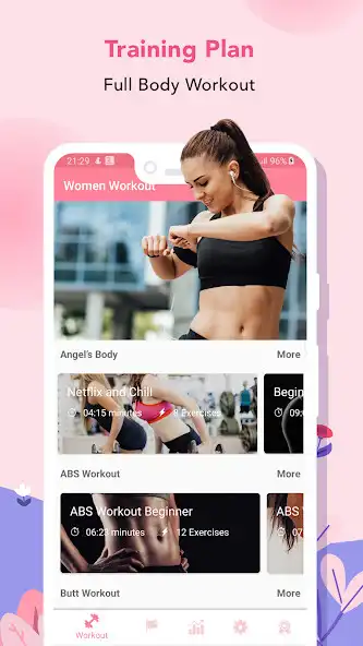 Play Female Fitness - Women Workout as an online game Female Fitness - Women Workout with UptoPlay