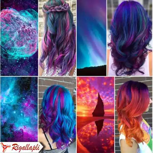 Play Female hair paint model APK Play Female hair paint model APK