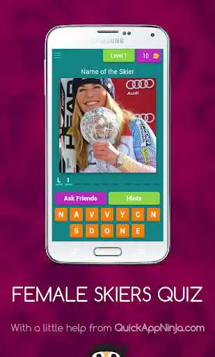 Play FEMALE SKIERS QUIZ  and enjoy FEMALE SKIERS QUIZ with UptoPlay