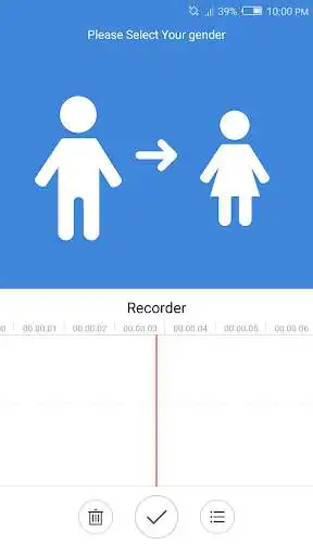 Play Female to male voice changer: male voice changer  and enjoy Female to male voice changer: male voice changer with UptoPlay