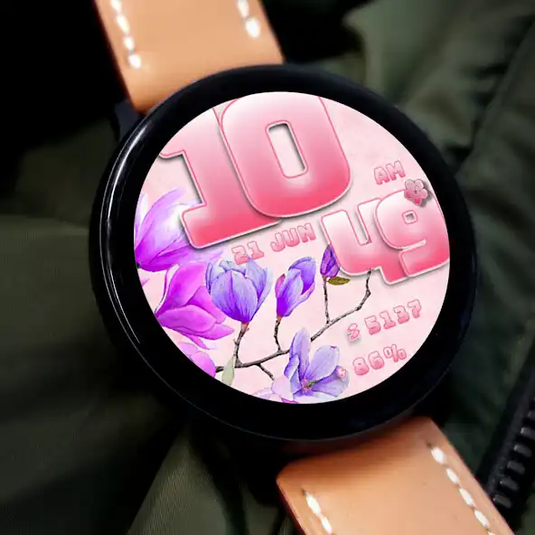 Play Feminine Watchface BeFlower FL as an online game Feminine Watchface BeFlower FL with UptoPlay