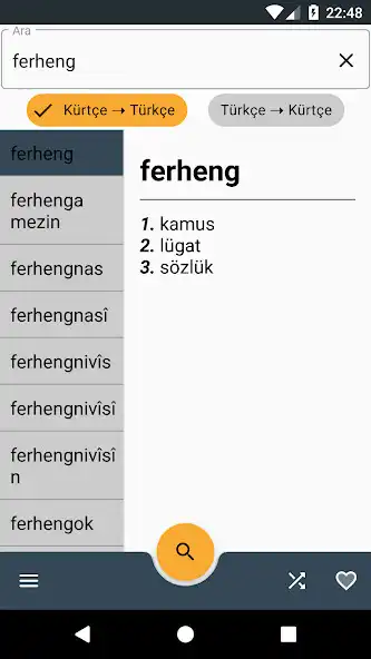 Play Ferheng - Kürtçe Türkçe Sözlük  and enjoy Ferheng - Kürtçe Türkçe Sözlük with UptoPlay